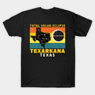 Texarkana Texas Total Solar Eclipse 2024 T-Shirt